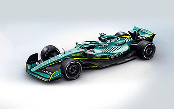 2022, Aston Martin AMR22, , Aston Martin F1 Team, F1 racing cars 2022, AMR22, Formula 1, Aston Martin, AMR22 exterior, front view HD wallpaper