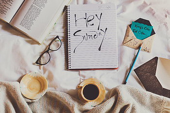 Coffee, Words, Cup, Inscription, Mug, Output, Sunday, Day Off HD wallpaper