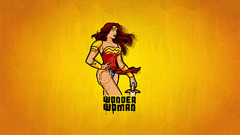 Wonder Woman Minimals, wonder-woman, superheroes, artist, artwork, behance HD wallpaper