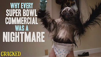 Why Every Super Bowl Commercial Was A Nightmare - Cracked Responds - YouTube HD wallpaper