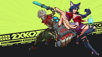 Epic League of Legends Ultra : Ahri & Ekko, video game, 2XKO, Ahri (League Of Legends), Ekko (League of Legends) HD wallpaper