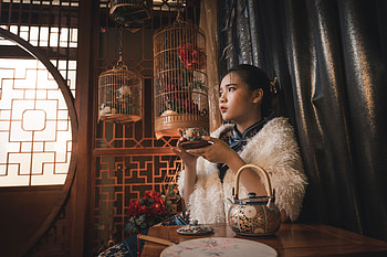 asian, woman HD wallpaper