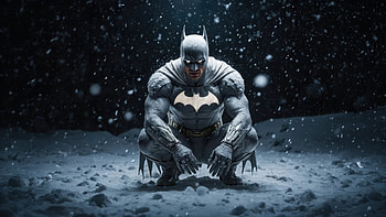 Dark Knight Ready To Strike, batman, superheroes, artwork, digital-art, art, ai HD wallpaper