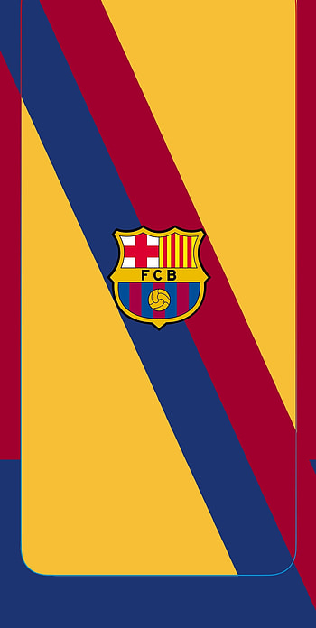 FC Barcelona, Sports team, Logo design HD phone wallpaper