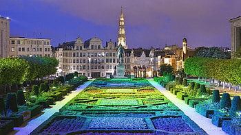Brussels' Town Hall, Belgium HD wallpaper