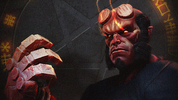 Hellboy New, hellboy, superheroes, artwork, digital-art, art, behance HD wallpaper