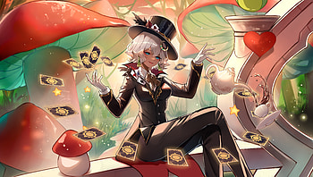 Anime : Enchanted Cardgirl in Mushroom Wonderland, Anime, girl, anime girl HD wallpaper