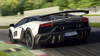 SVJ 63 CSR Racing, Lamborghini Aventador HD wallpaper