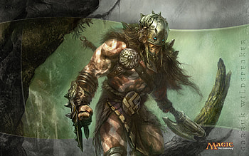 Magic, game, video, fantasy, warrior HD wallpaper
