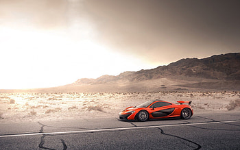 Mclaren, Cars, Road, Side View, P1 HD wallpaper