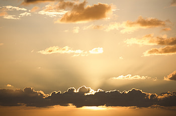 Nature, Sunset, Sky, Sun, Clouds HD wallpaper