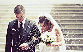 Weeding Couple Happy, weeding-couple, love, heart HD wallpaper
