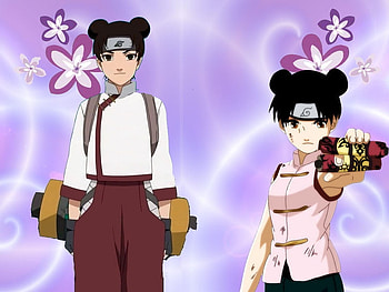 TenTen, the Fuinjutsu Master, naruto, naruto , tenten with her scrolls, tenten HD wallpaper