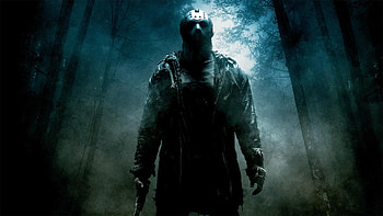 horror forest mist jason friday the killers Art HD wallpaper