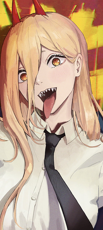 Power Unleashed: Dynamic Chainsaw Man Anime, Power (Chainsaw Man), Anime, Chainsaw Man HD phone wallpaper