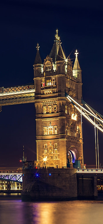 London Bridge, , Nighttime beauty, Scenic views of the Thames HD phone wallpaper