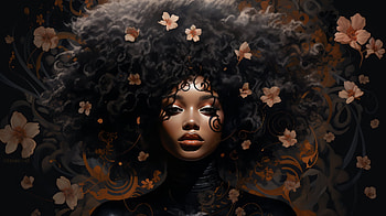 Black Aesthetic Model, black aesthetic, woman, model HD wallpaper