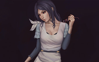Rize Kamishiro Tokyo Ghoul, tokyo-ghoul, anime HD wallpaper