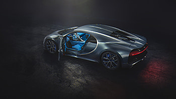 Bugatti Chiron Rear, cars, concept-cars, bugatti-chiron, behance HD wallpaper
