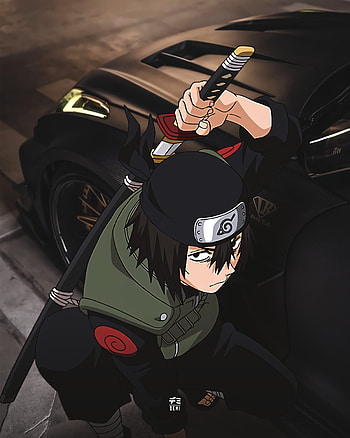 Hayate Gekko, naruto, sasuke HD phone wallpaper