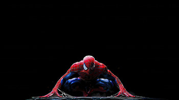 The Unstoppable Spidey, spiderman, superheroes, artwork, art, digital-art, ai, dark, black HD wallpaper