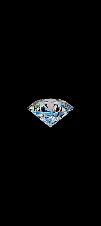 Diamond, jewelry, amoled, black, funny HD phone wallpaper