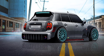MINI Cooper, Digital art, , Car HD wallpaper