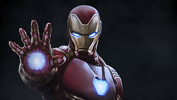 Iron Man Suit, iron-man, superheroes, digital-art, artwork HD wallpaper