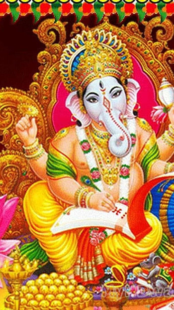 Lakshmi Ganesh, Ganesh, Laxmi HD phone wallpaper
