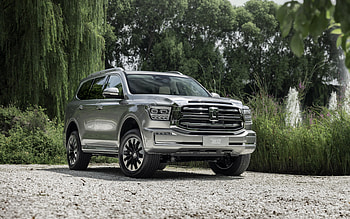 2022, Great Wall Tank 500, front view, exterior, silver SUV, new silver Tank 500, Chinese cars, Great Wall HD wallpaper