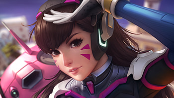 Dva Overwatch Anime Girl Artwork, dva-overwatch, overwatch, games, anime-girl, anime, artwork, artist, digital-art HD wallpaper