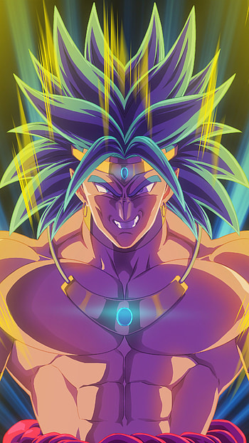 Super dragon broly, super, dragon ball, broly HD phone wallpaper