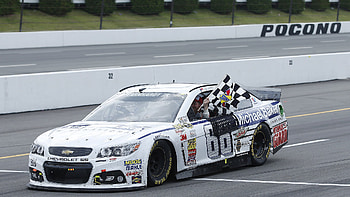 Dale Earnhardt Jr. wins again, sweeps Cup races at Pocono | NASCAR | Sporting News HD wallpaper