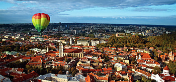 Vilnius old town, Beautiful backgrounds HD wallpaper