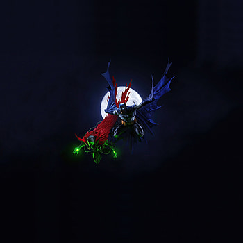 Batman and Spawn, dark, superheroes HD phone wallpaper