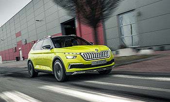 Skoda Vision X 2018, Front view HD wallpaper