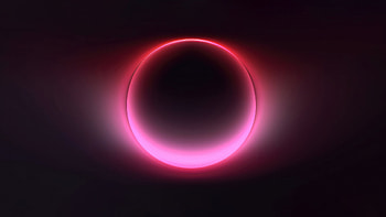 Circle Glowing Abstract , abstract, artist, artwork, digital-art, dark, black, oled HD wallpaper