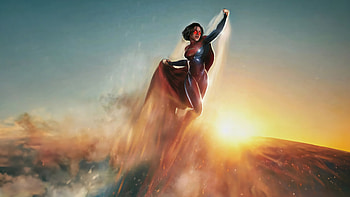 Sasha Calle Unbridled Power, sasha-calle, supergirl, superheroes, artist, artwork, digital-art HD wallpaper