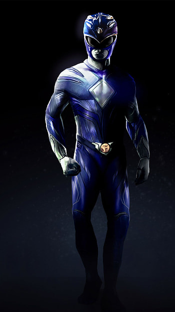 Mega force power rangers blue, blue, anime HD phone wallpaper