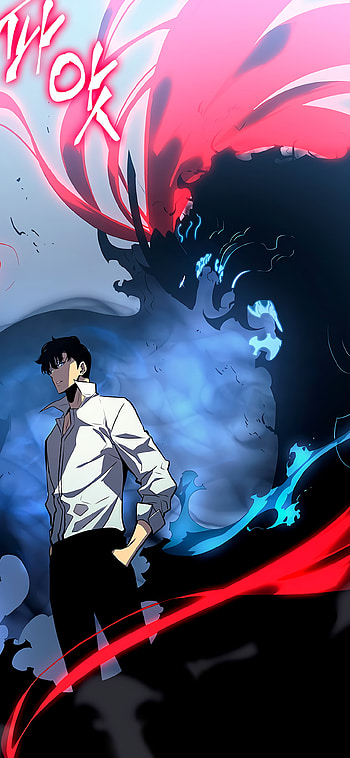Igris (Solo Leveling), Sung Jin-Woo, Anime, Solo Leveling HD phone wallpaper