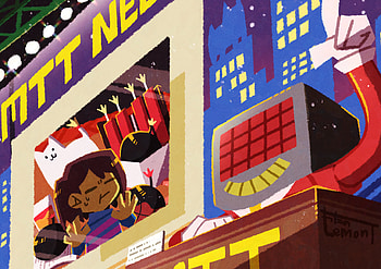 Undertale Heroes Mettaton & Frisk Video Game, Mettaton (Undertale), Frisk (Undertale), video game, Undertale HD wallpaper