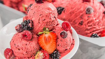 Sorbet , Frozen delight, Tempting dessert, Sweet and tangy HD wallpaper