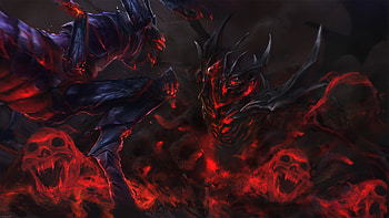 Shadow Fiend's Requiem of Souls DOTA 2 for with Shadow Fiend, Weaver. HD wallpaper