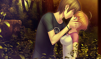 I love you believe me, sweet, sexy, couple, trees, hot, cute, girl HD wallpaper