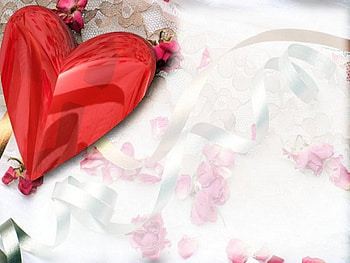 Heart, Abstract, Nice, Red HD wallpaper