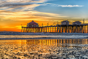Huntington Beach, eBook go debs, California HD wallpaper