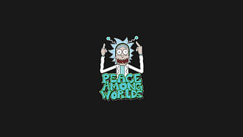 Rick and morty, cartoon, minimal HD wallpaper