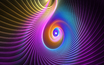 Abstract, Bright, 3D, Fractal HD wallpaper