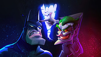 Batman Ongoing Battle With The Joker, batman, joker, superheroes, artwork, artist, digital-art, art, artstation HD wallpaper
