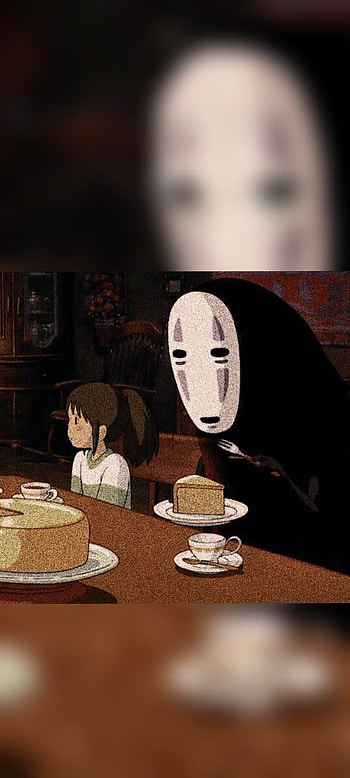 Viaje de chihiro, art, tableware, anime HD phone wallpaper